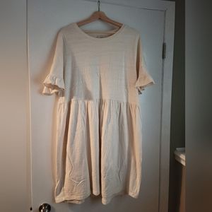 Loft cream dress